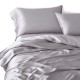 Cheap Silver 3 PCS 22 Momme Mulberry Silk Duvet Cover Set Cheap Silver 3 PCS 22 Momme Mulberry Silk Duvet Cover Set