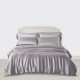 Cheap Silver 3 PCS 22 Momme Mulberry Silk Duvet Cover Set Cheap Silver 3 PCS 22 Momme Mulberry Silk Duvet Cover Set