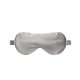 Cheap Silver & Ivory Suede Rose Silk Eye Mask Cheap Silver & Ivory Suede Rose Silk Eye Mask