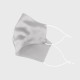 Cheap Silver & White Double-Sided 22 Momme Silk Face Mask Cheap Silver & White Double-Sided 22 Momme Silk Face Mask
