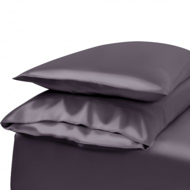 Cheap Slate Gray Envelope 22 Momme Mulberry Silk Pillowcase
