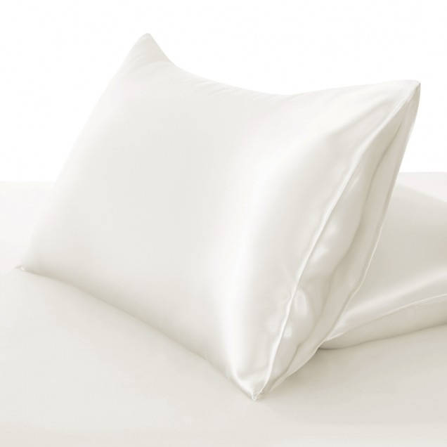 Cheap Two Piece Silk Gift Set Ivory Pillowcase & Eye Mask Cheap Two Piece Silk Gift Set Ivory Pillowcase & Eye Mask