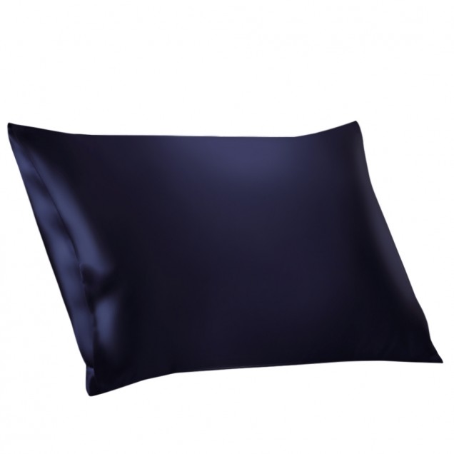 Cheap Two Piece Silk Gift Set Navy Pillowcase & Eye Mask Cheap Two Piece Silk Gift Set Navy Pillowcase & Eye Mask