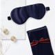 Cheap Two Piece Silk Gift Set Navy Pillowcase & Eye Mask Cheap Two Piece Silk Gift Set Navy Pillowcase & Eye Mask
