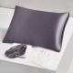 Cheap Two Piece Silk Gift Set Slate Gray Pillowcase & Eye Mask Cheap Two Piece Silk Gift Set Slate Gray Pillowcase & Eye Mask