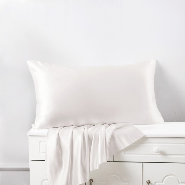 Cheap White Envelope 22 Momme Mulberry Silk Pillowcase Cheap White Envelope 22 Momme Mulberry Silk Pillowcase