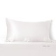 Cheap White 22 Momme Mulberry Silk Pillowcase with Hidden Zipper Cheap White 22 Momme Mulberry Silk Pillowcase with Hidden Zipper