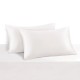 Cheap White 22 Momme Mulberry Silk Pillowcase with Hidden Zipper Cheap White 22 Momme Mulberry Silk Pillowcase with Hidden Zipper