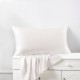 Cheap White 22 Momme Mulberry Silk Pillowcase with Hidden Zipper Cheap White 22 Momme Mulberry Silk Pillowcase with Hidden Zipper