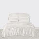 Cheap White 3 PCS 22 Momme Mulberry Silk Duvet Cover Set Cheap White 3 PCS 22 Momme Mulberry Silk Duvet Cover Set